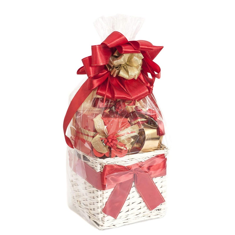 Morepack Shrink Wrap Bags for Gift Baskets,14x18 Inches PVC Heat Shrink Bags,10 Pcs - Image 3